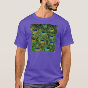 Schöne Peacock Feathers T-Shirt