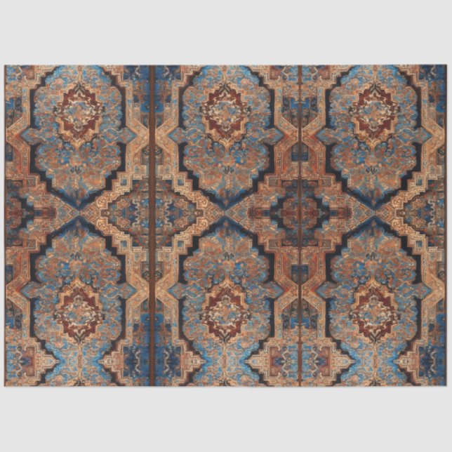 Schöne persische Alte Muster Beliebte Sammlung Seidenpapier (Vorderseite)