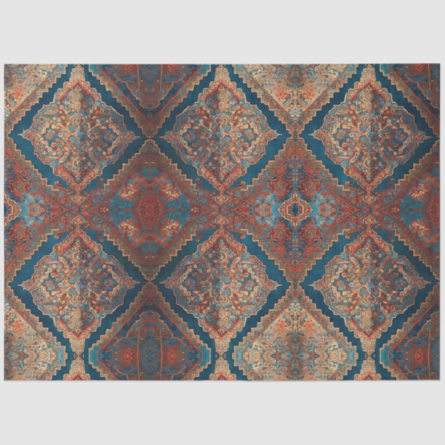 Schöne persische Alte Muster Moderne Sammlung Seidenpapier (Vorderseite)