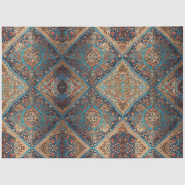 Schöne persische altmodische Kollektion Seidenpapier (Vorderseite)