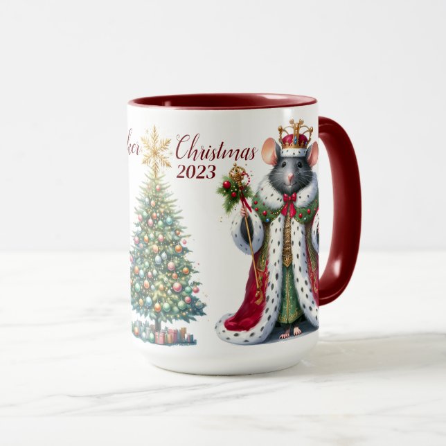 Schöne Personalisierte Nutcracker-Veröffentlichung Tasse (VorderseiteRechts)