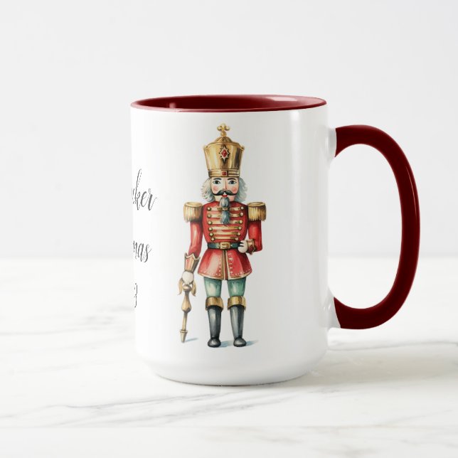 Schöne Personalisierte Nutcracker-Veröffentlichung Tasse (Rechts)