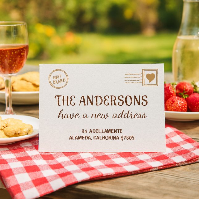 Schöne Personalisierte Postkarten - Künstlerisch & (From your heart to theirs #holidaycards #savethedate #zazzlemade)