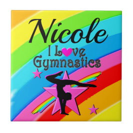 SCHÖNE PERSÖNLICHE IN LIEBE GYMNASTICS DESIGN FLIESE