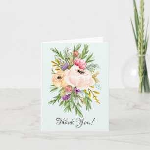 Schöne Pfingstrosen Florale Hochzeitsdusche Danke