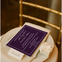 Schöne Pflaume und graue Hochzeit