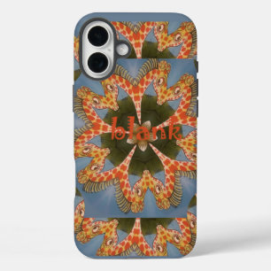 Schöne phantastische afrikanische Giraffe Blanche iPhone 16 Plus Hülle