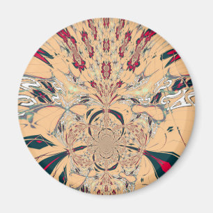 Schöne phantastische Arkaden Kunstdesign Magnet