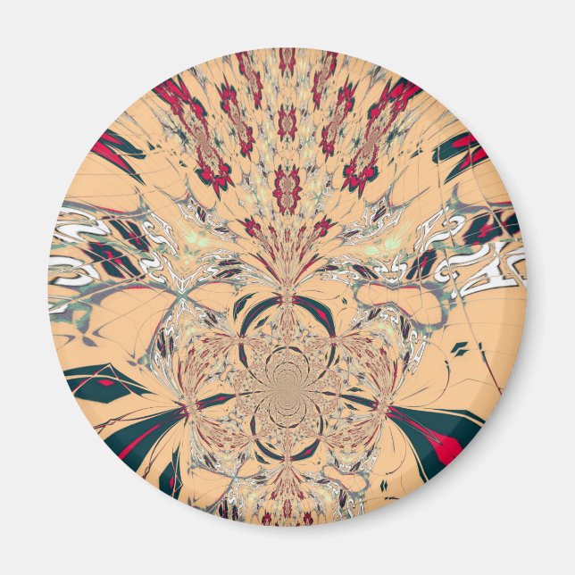 Schöne phantastische Arkaden Kunstdesign Magnet (Vorne)