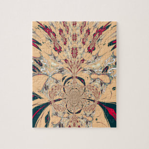 Schöne phantastische Arkaden Kunstdesign Puzzle