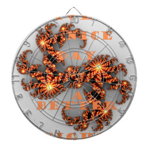 Schöne phantastische Feminine haben einen schönere Dartscheibe