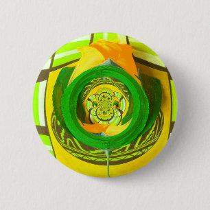 Schöne Phantastische Giraffe Liebe Safari Tiere Button