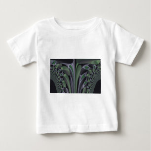 Schöne Phantastische Grüne Aurora Textur Design Baby T-shirt