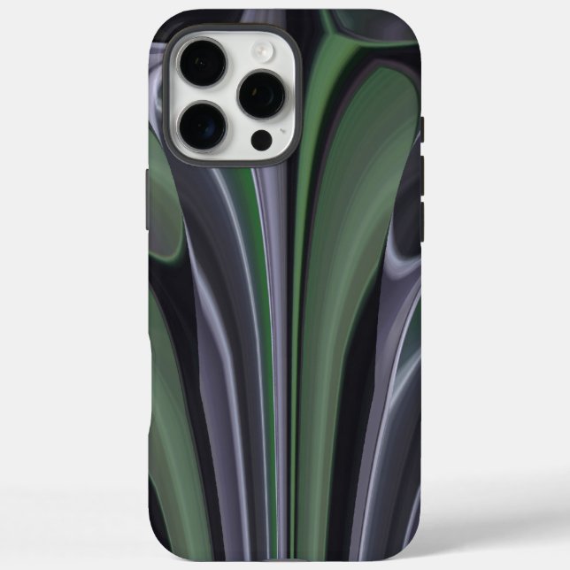Schöne Phantastische Grüne Aurora Textur Design Case-Mate iPhone Hülle (Rückseite)