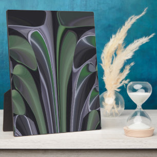 Schöne Phantastische Grüne Aurora Textur Design Fotoplatte