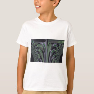 Schöne Phantastische Grüne Aurora Textur Design T-Shirt