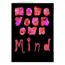 Schöne Phantastische Grußkartenvorlage