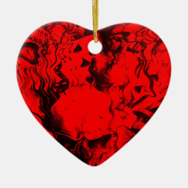 Schöne phantastische, neueste Online-Qualität Skee Keramikornament (Vorne)