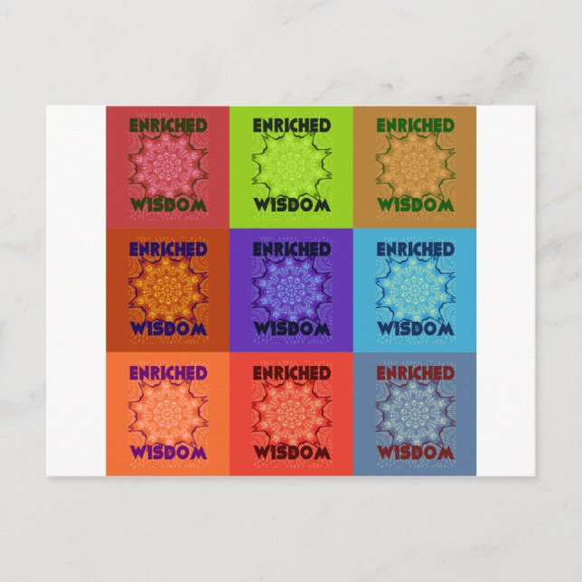 Schöne Phantastische Pop Kunst, Dichtung und Musik Postkarte (Vorderseite)