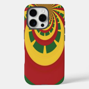 Schöne Phantastische Rasta-Farben Kunstdrucken iPhone 16 Pro Hülle