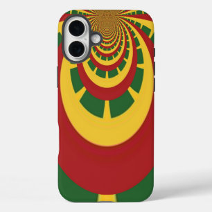 Schöne Phantastische Rasta-Farben Kunstdrucken iPhone 16 Plus Hülle