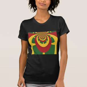 Schöne Phantastische Rasta-Farben Kunstdrucken T-Shirt