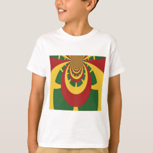 Schöne Phantastische Rasta-Farben Kunstdrucken T-Shirt