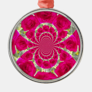 Schöne Phantastische Rote Rosen.jpg Ornament Aus Metall