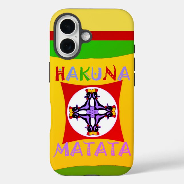 Schöne Phantastische schöne Cranes Hakuna Matata T Case-Mate iPhone Hülle (Rückseite)