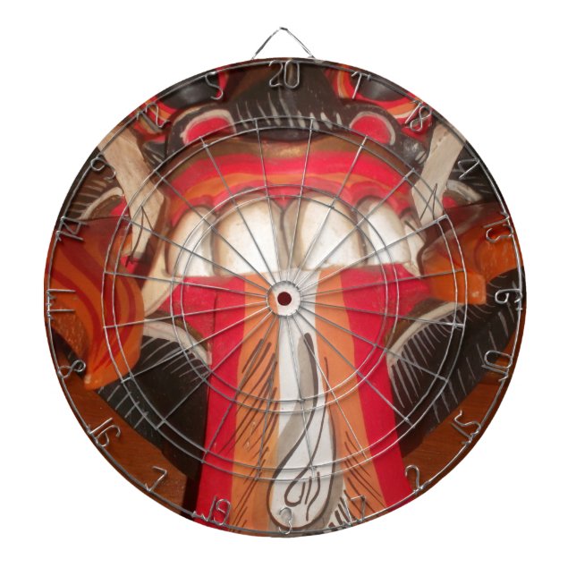 Schöne Phantastische Tongue: Eine Touch Spaß Dartscheibe (vorne)