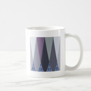 Schöne Phantastische Zickzack Design Kunst, Dichtu Kaffeetasse