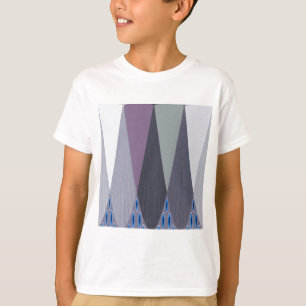 Schöne Phantastische Zickzack Design Kunst, Dichtu T-Shirt