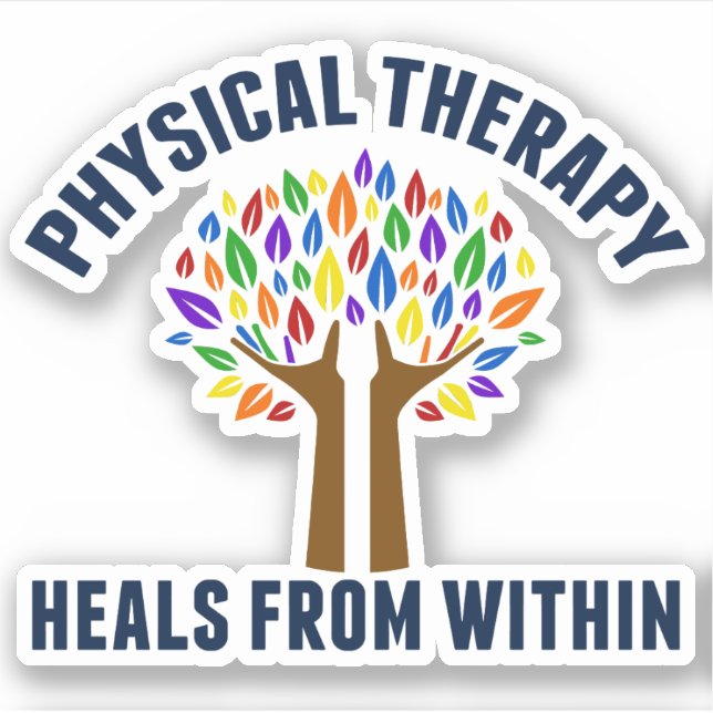 Schöne Physikaltherapie Inspirationsquelle Zitat Aufkleber (Vorderseite)