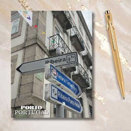 Schöne Porto Portugal Fotografie, individuelle Rei Feiertagspostkarte