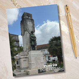 Schöne Porto Portugal Fotografie, individuelle Rei Feiertagspostkarte