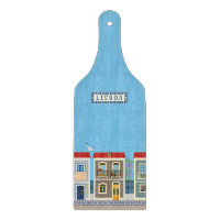 Schöne portugiesische Häuser mit Fliesen oder Azul