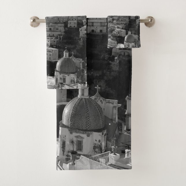 Schöne Positano 1 - BW Badhandtuch Set (Insitu)
