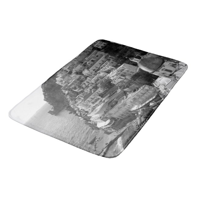 Schöne Positano 2 - BW Badematte (Schrägansicht)