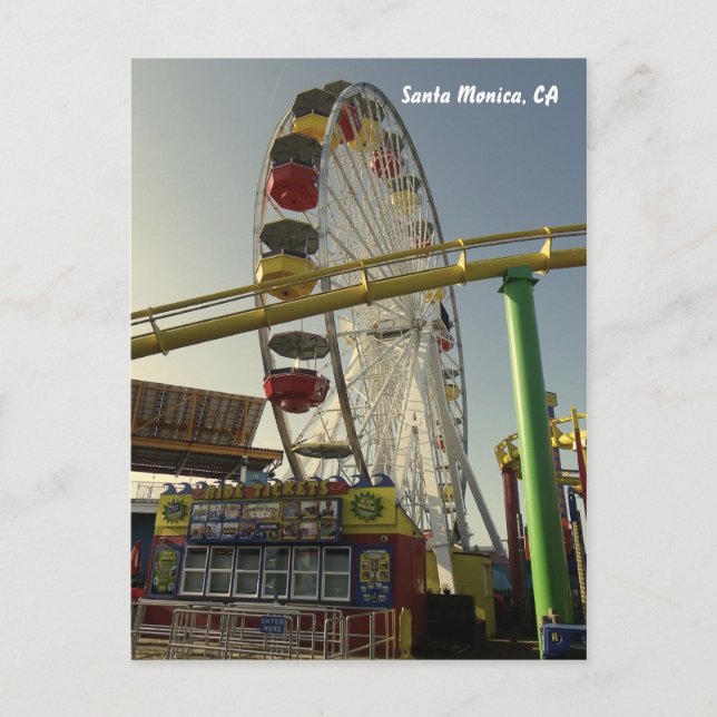 Schöne Postkarte Santa Monica! (Vorderseite)