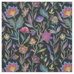 Schöne praktische schwarze und violette viktoriani stoff