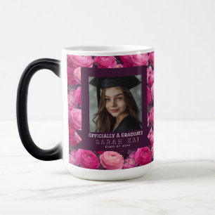 Schöne Ranunculus-Blumen-Abschluss College Verwandlungstasse