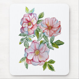 Schöne, realistische Rose. Mousepad
