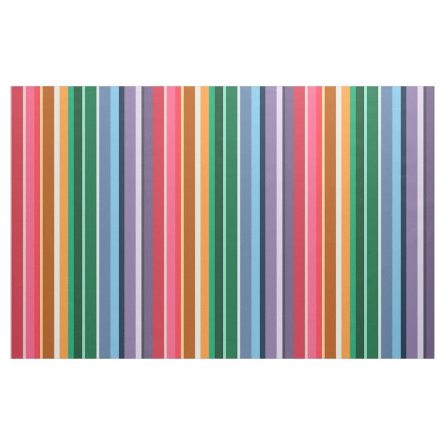 Schöne Regenbogen-Streifen Stoff (Fat Quarter (45,7 x 55,9 cm))