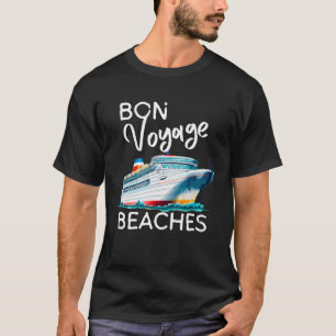 Schöne Reise Strand Grafik Kreuzfahrtschiff Grafik T-Shirt