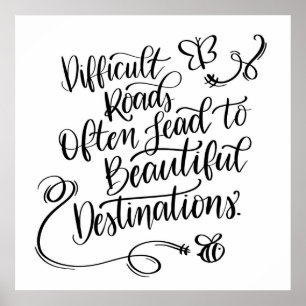 Schöne Reiseziele Poster