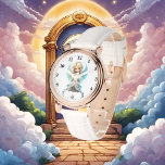Schöne religiöse Engel Liebhaber Armbanduhr<br><div class="desc">Schöne religiöse Engel-Liebhaber beobachten</div>