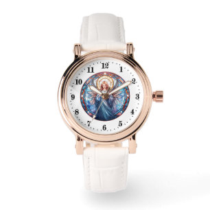 Schöne religiöse Engel Liebhaber Armbanduhr