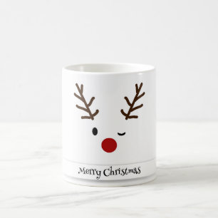 Schöne Rentiere Kaffeetasse