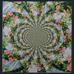 Schöne Retro-Rosa rote Rosen Aquarellblüte Serviette<br><div class="desc">ein wunderschönes Rosa- und rote Rose-Gemälde mit einer lustigen Drehung im Stile eines digitalen Mandalas -</div>