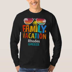 Schöne Rhodes Island Matching Outfits Familie Va T-Shirt